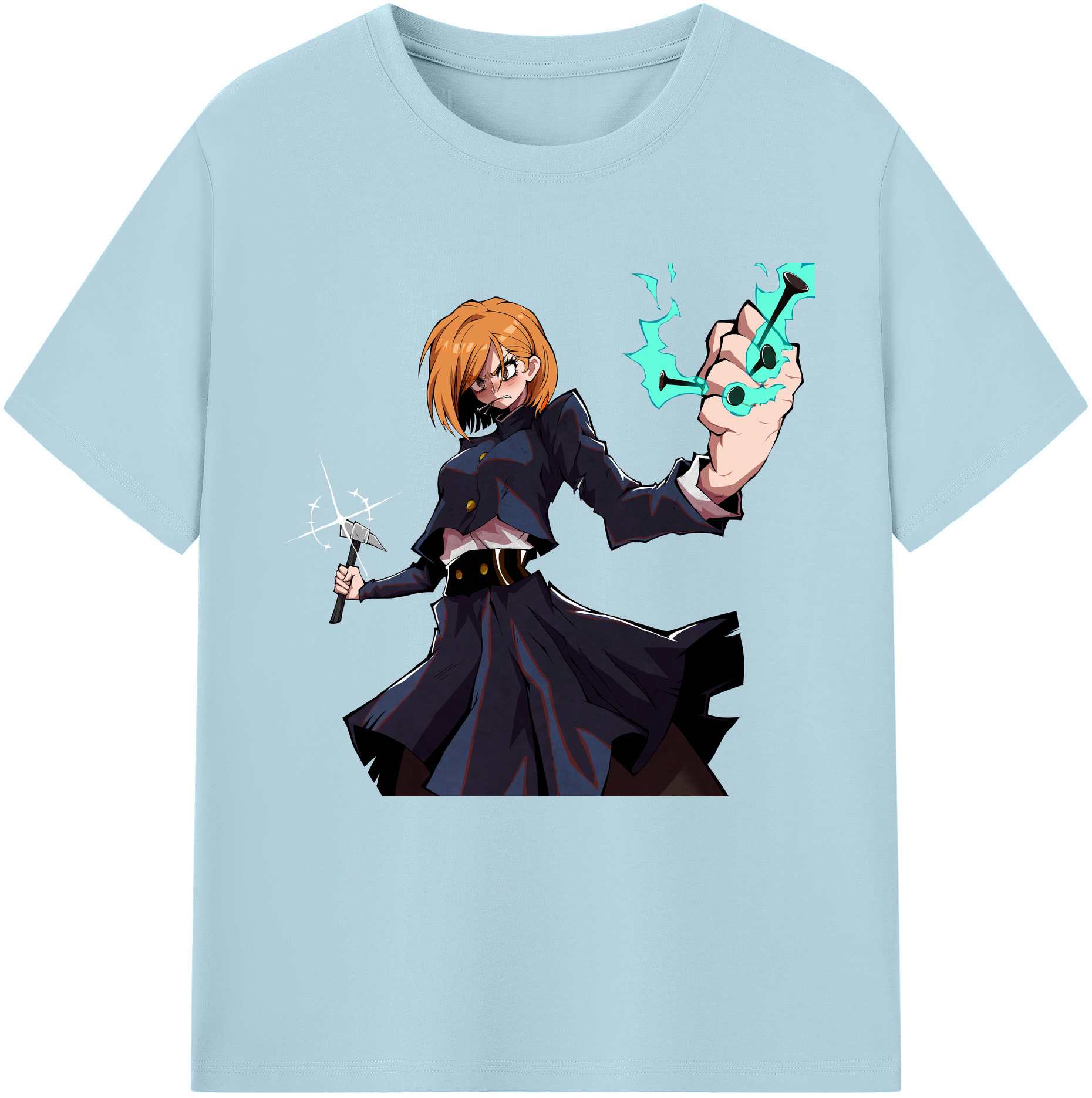 （画像用） 呪術廻戦 Jujutsu Kaisen 綿100％半袖Tシャツ（フロントプリント）